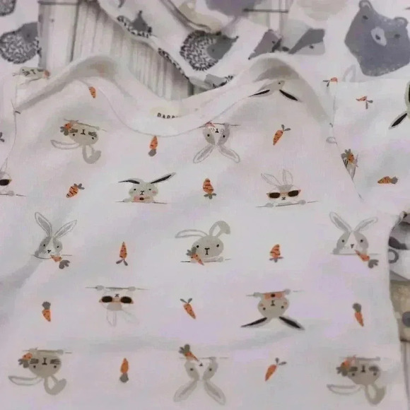 Lot of 3 Cloud Island and Rabbit and Bear bodysuit 3-6/6-9 mos - Picture 2 of 8